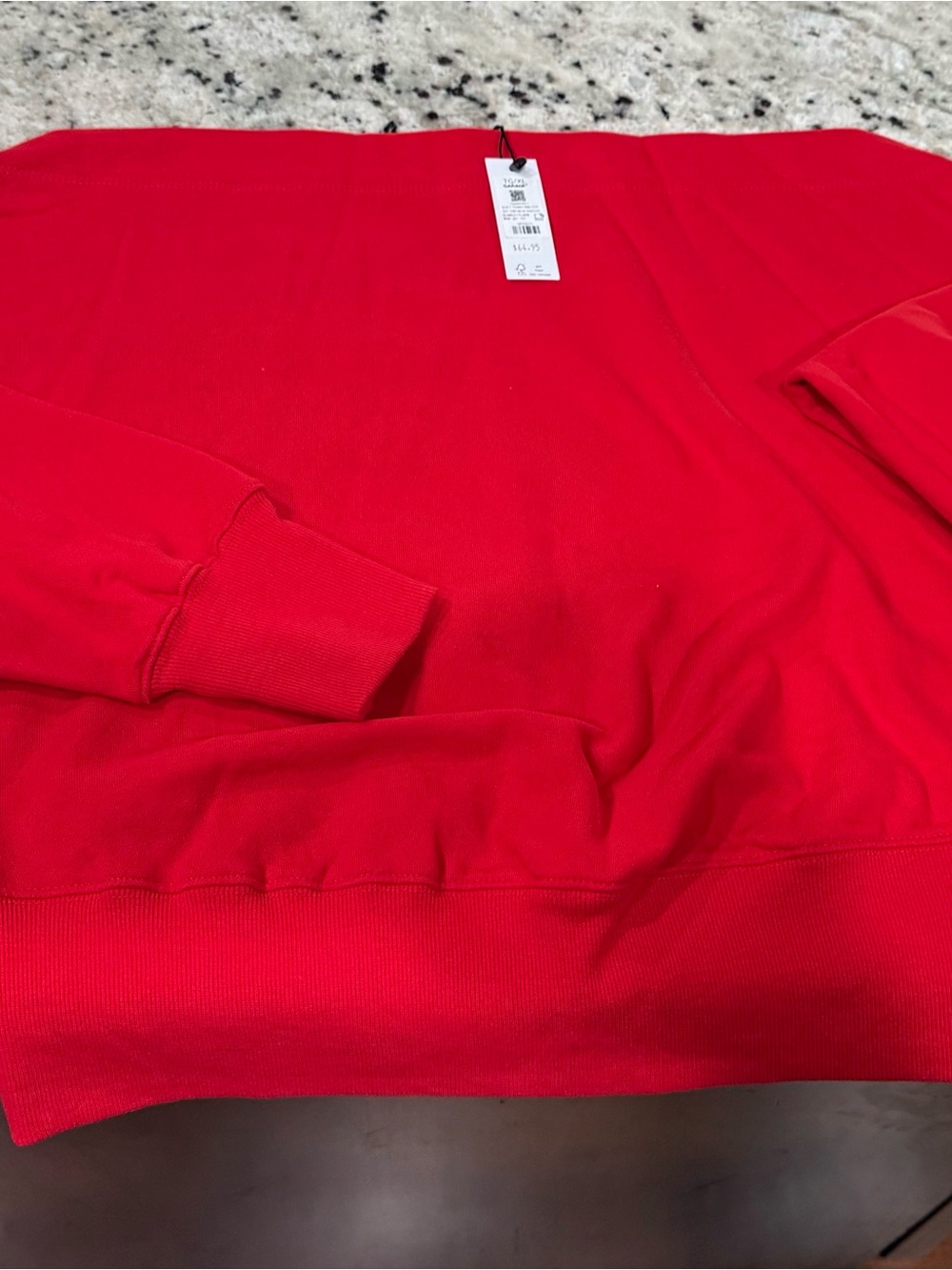Garage Women’s Bright Red Crewneck Sweatshirt